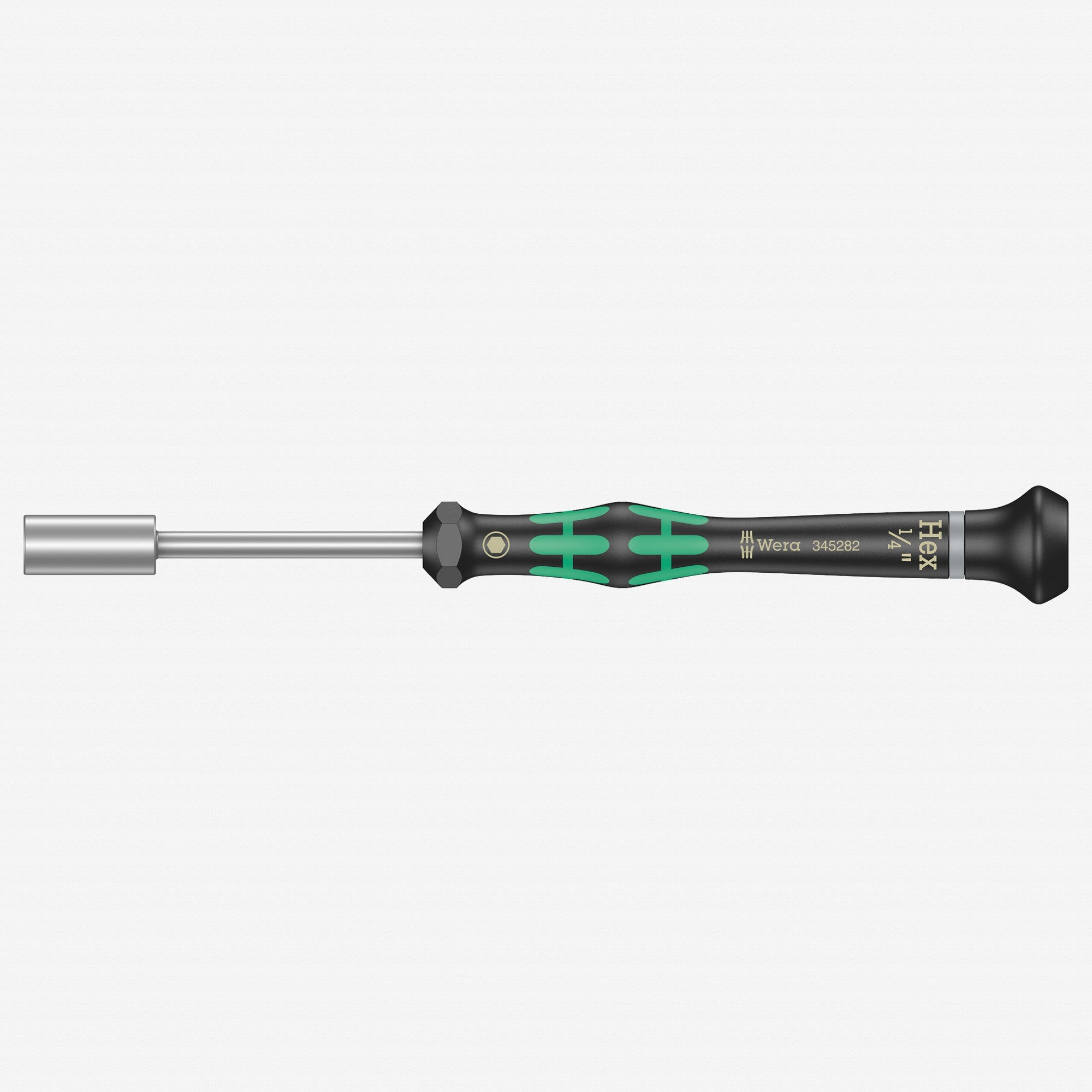 Wera 345282 1/4" x 60mm Kraftform Micro Nut Driver - WR345282 - KC Tool