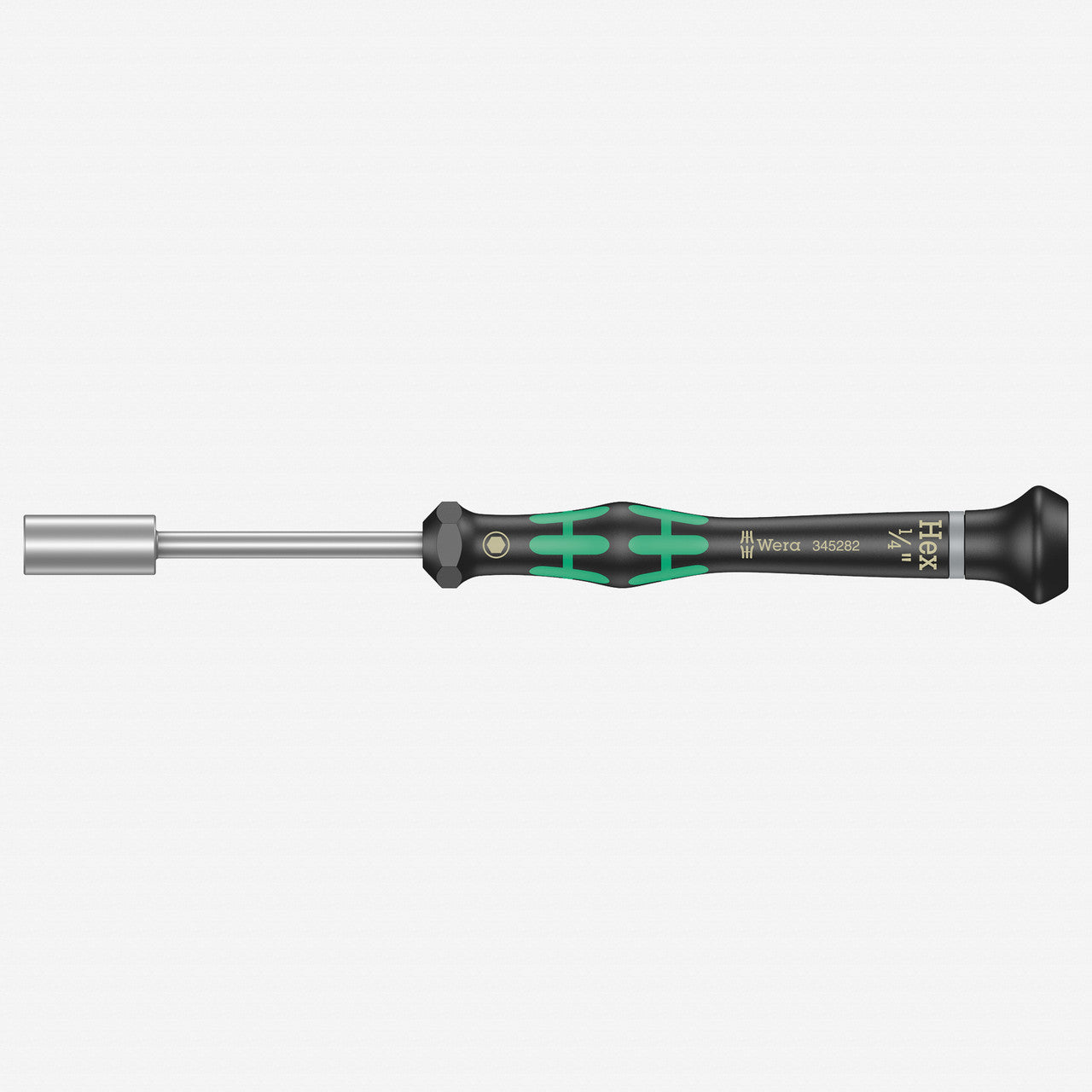 Wera 345282 1/4" x 60mm Kraftform Micro Nut Driver - WR345282 - KC Tool