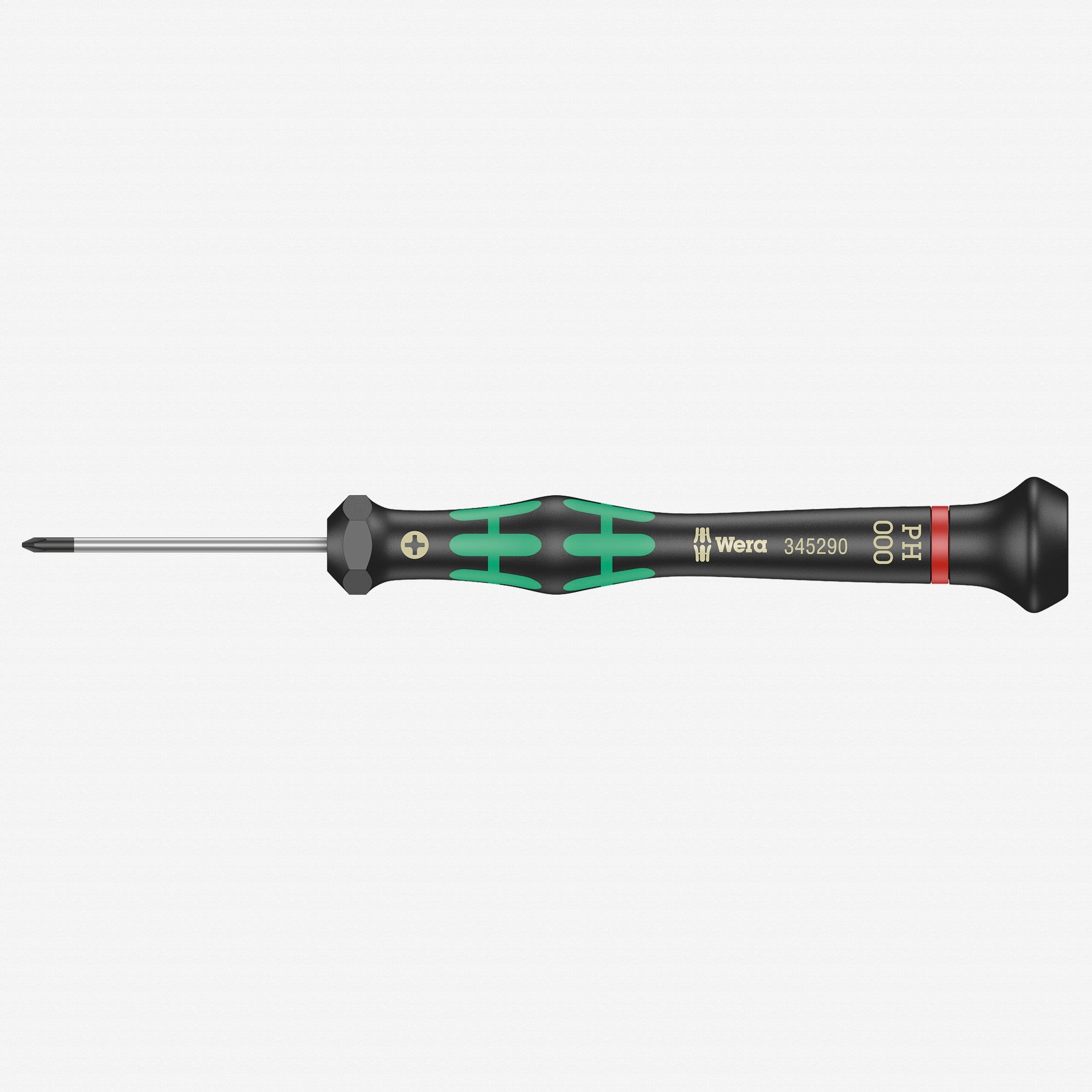 Wera 345290 PH 000 x 40mm Kraftform Micro Phillips Precision Screwdriver - WR345290 - KC Tool