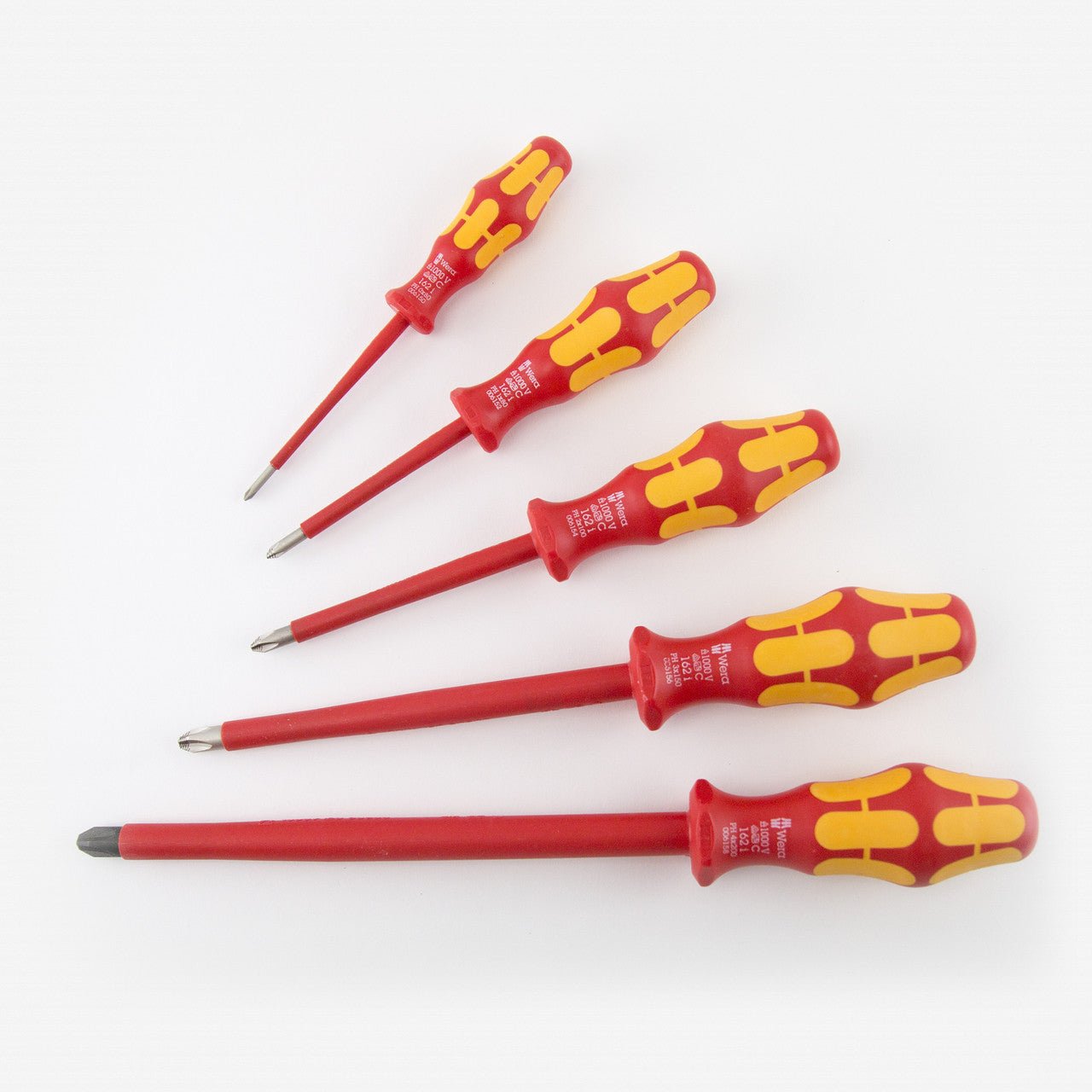 Wera 346274 VDE Insulated Phillips Screwdriver Set - WR346274 - KC Tool