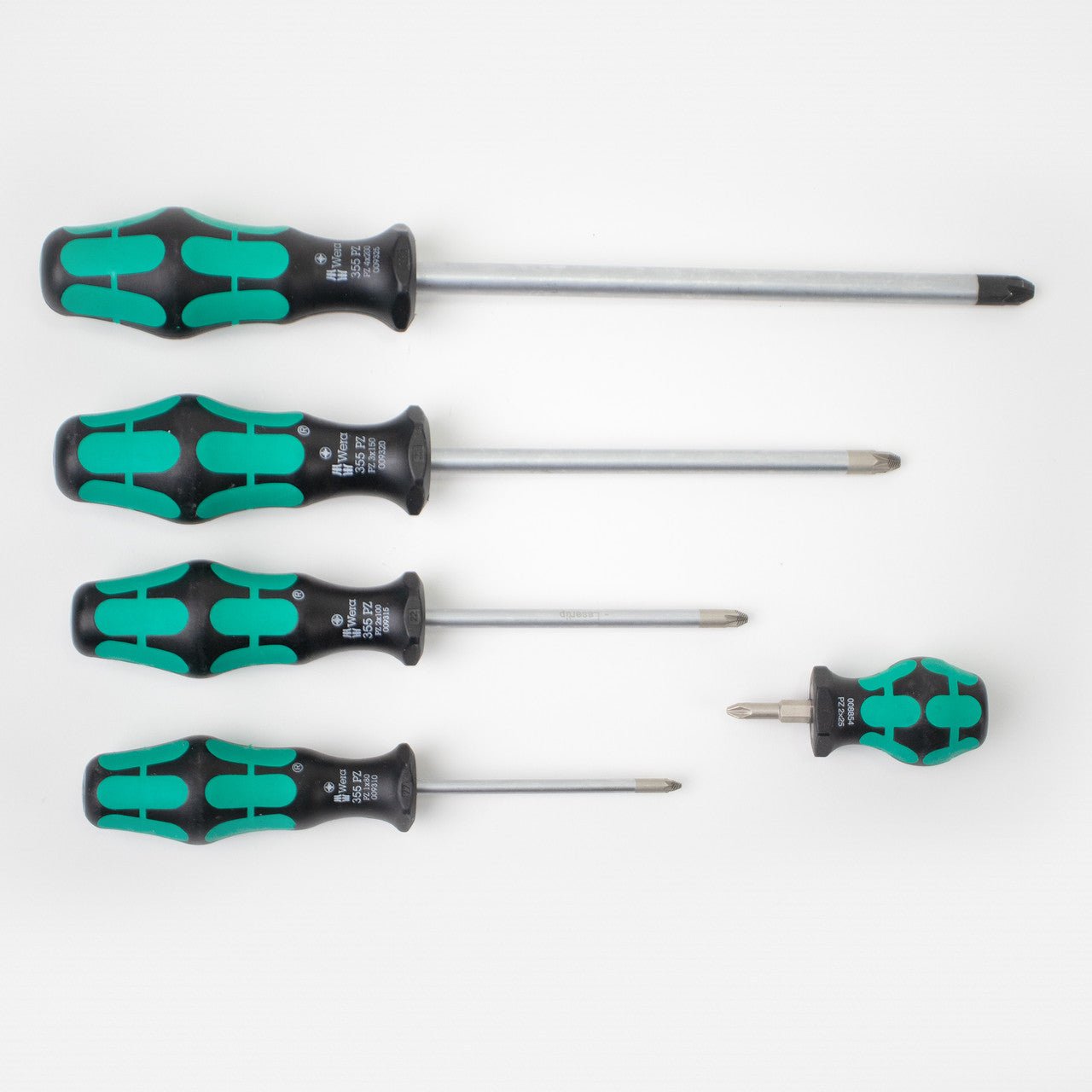 Wera 346301 Kraftform Plus Pozidriv Screwdriver Set - WR346301 - KC Tool