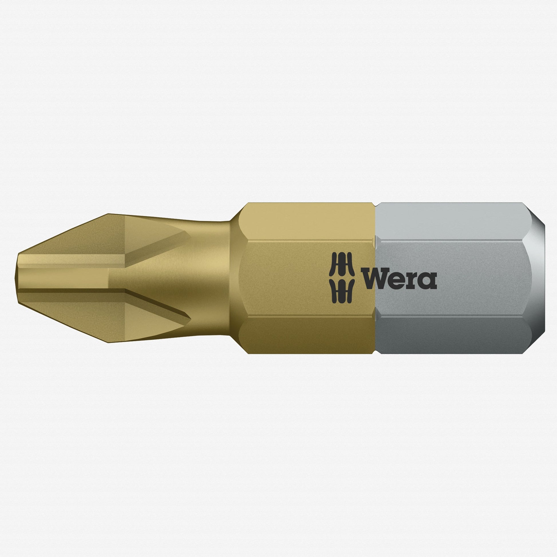 Wera 480172 Titanium-Nitride 2 x 25mm Phillips Bit - WR480172 - KC Tool