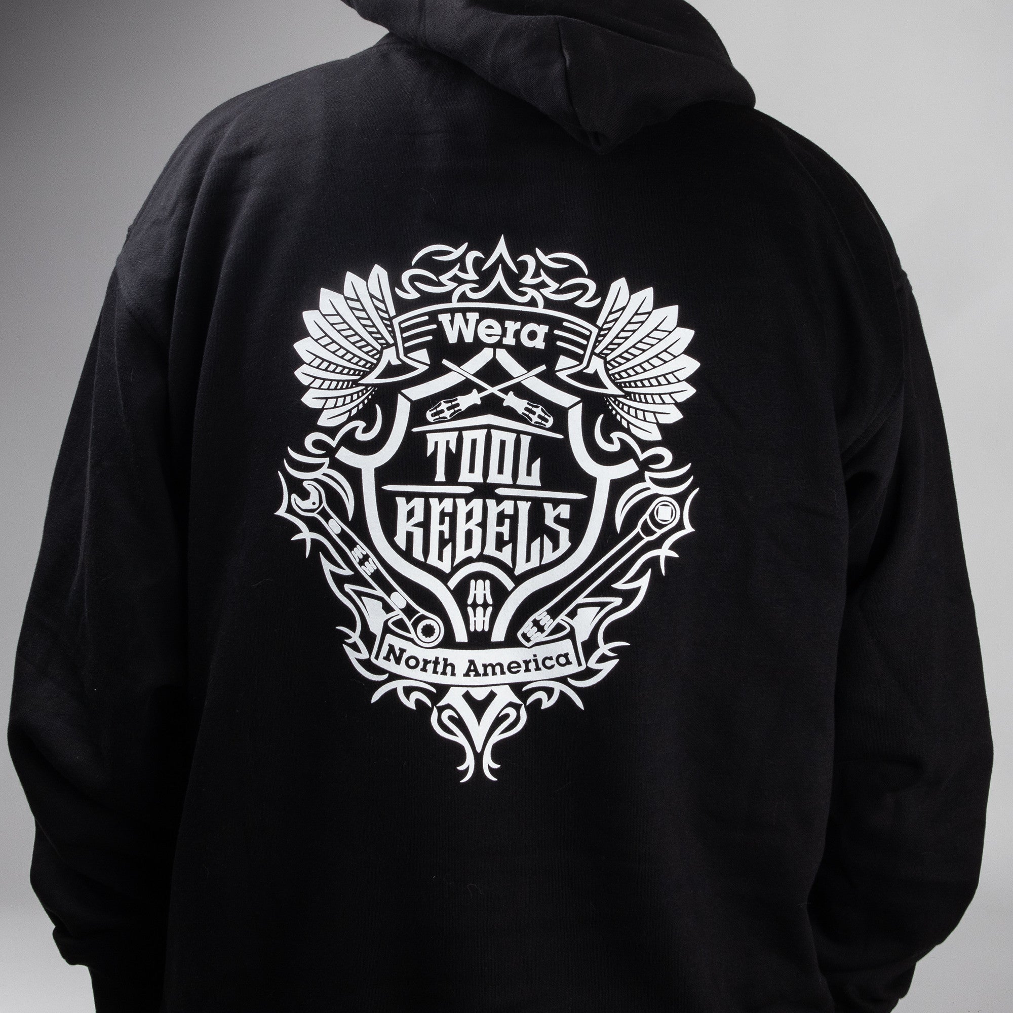 Wera Tool Rebel Hoodie - WERATRHOODIE-S - KC Tool