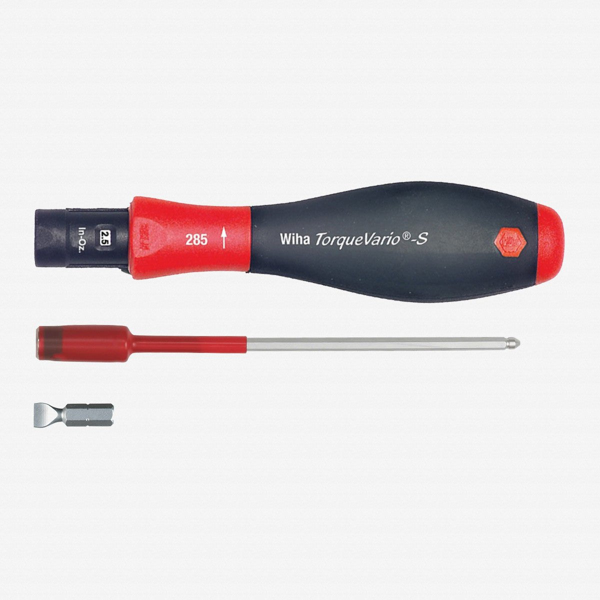 Wiha Custom Alumiconn Slotted Torque Screwdriver Kit - 28404slot - KC Tool