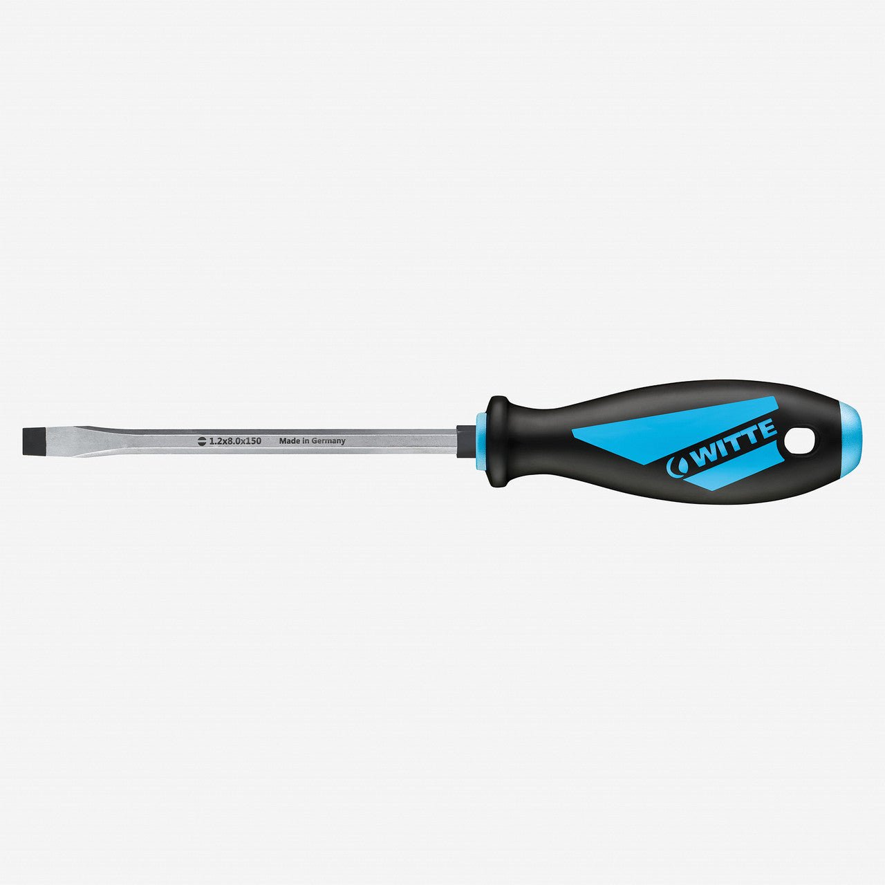 Witte Maxx Keystone Slotted Screwdriver with Hex Blade, 12 x 225mm - WT53015 - KC Tool