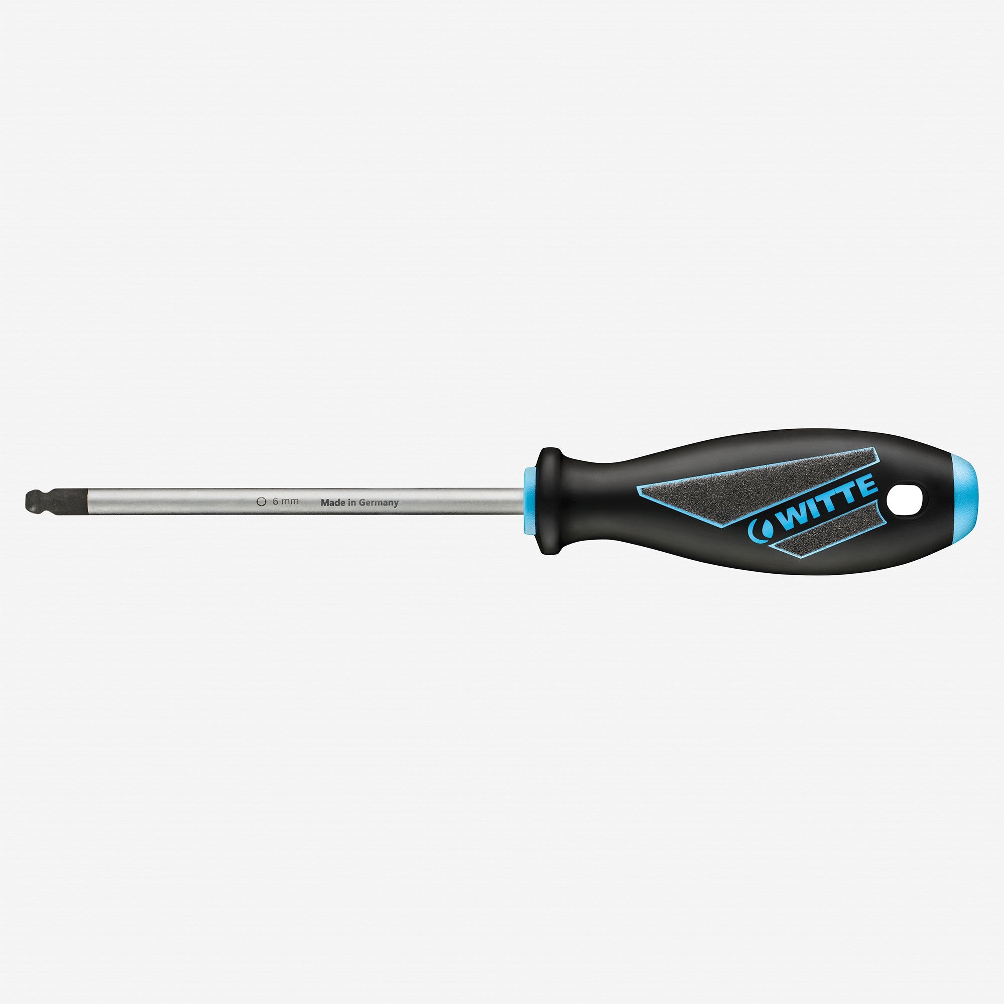 Witte Maxx Plus Metric Ball End Hex Screwdriver, 4.0 x 100mm - WT63052 - KC Tool