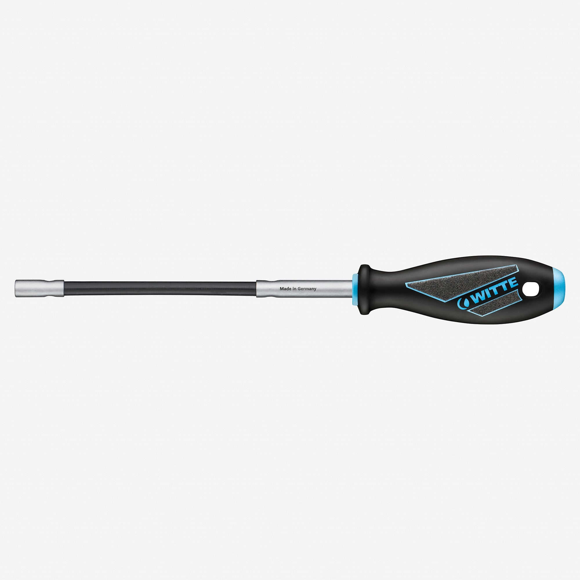 Witte Maxx Plus Metric Nutdriver with Flex Shaft, 8.0 x 210mm - WT63085 - KC Tool