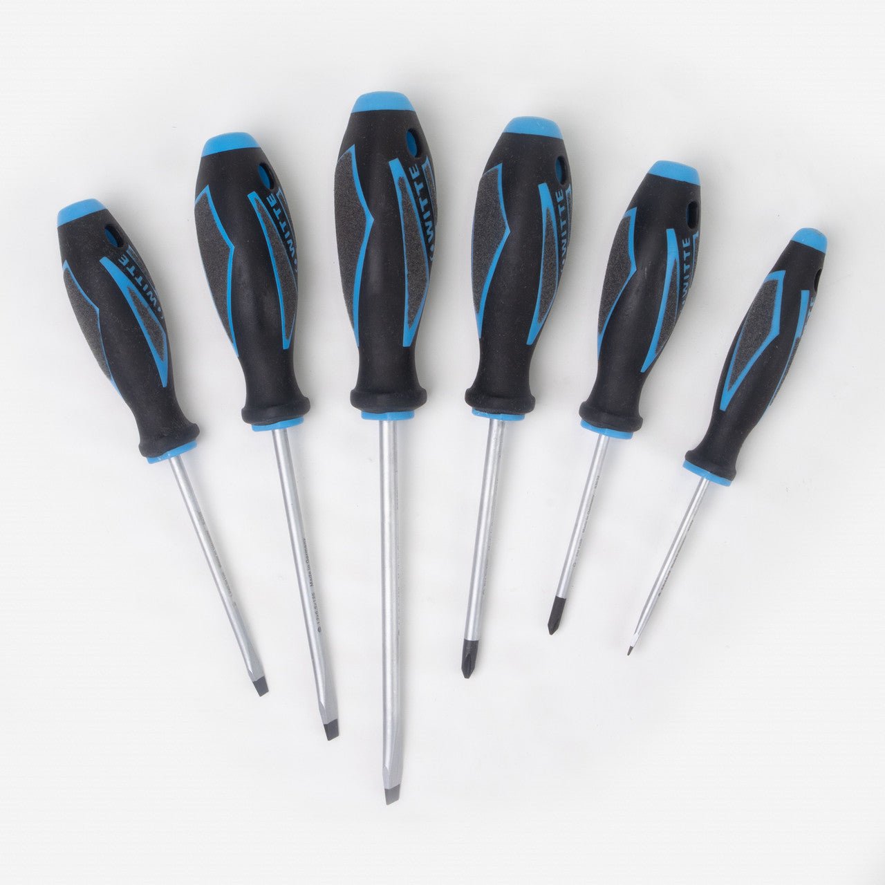 Witte Maxx Plus Slotted and Phillips Screwdriver Set, 6 Pieces, Large - WT663864 - KC Tool