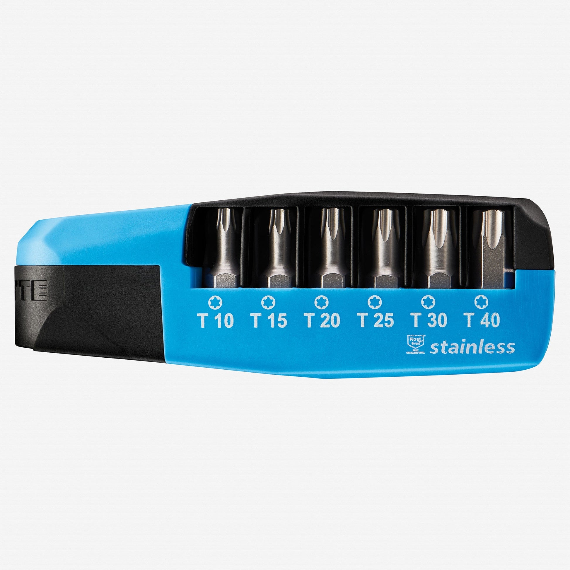 Witte Maxx Ratchdrive All-in-one TORX® Stainless Steel Bit Set, 7 Pieces - WT25103 - KC Tool