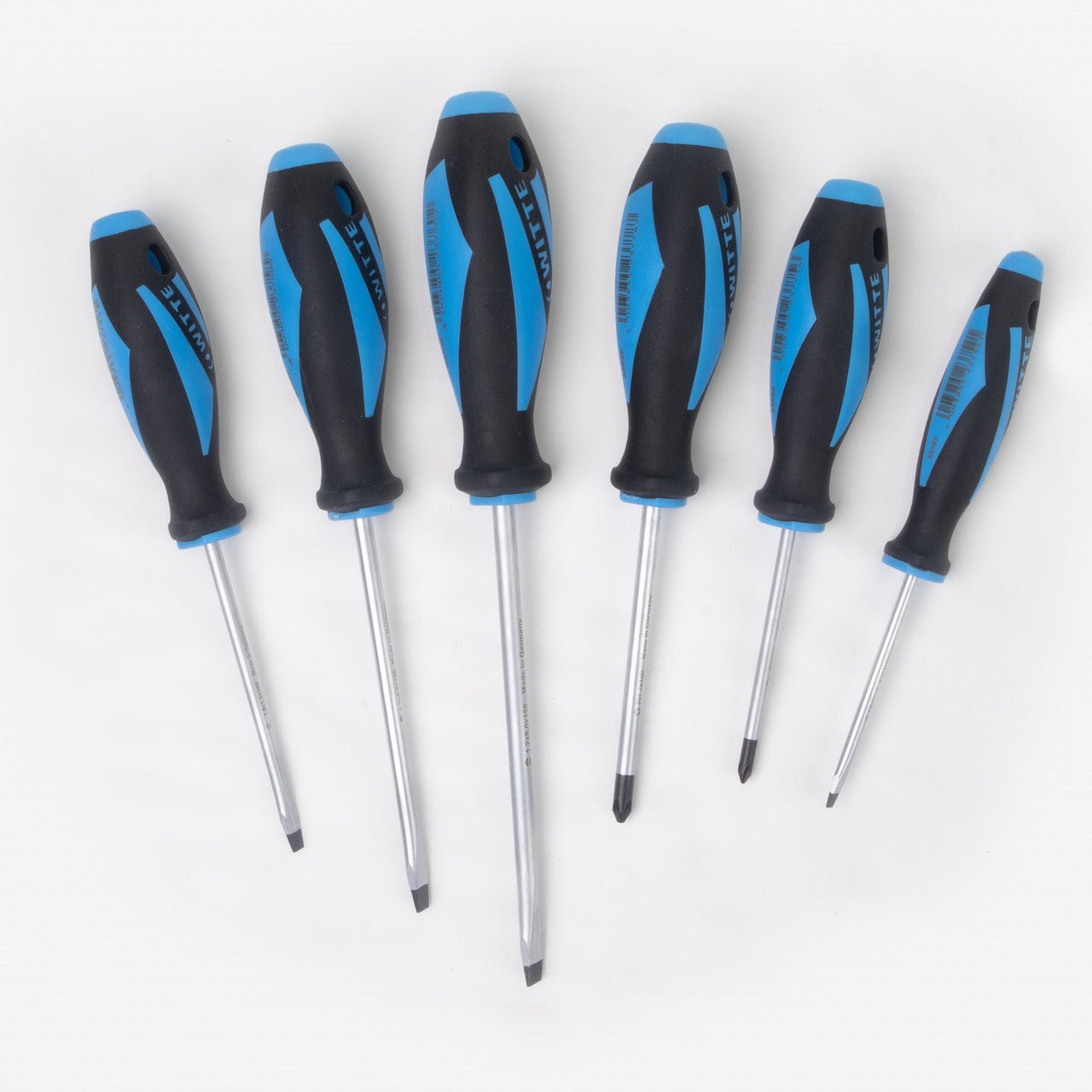 Witte Maxx Slotted and Phillips Screwdriver Set, 6 Pieces - WT653864 - KC Tool