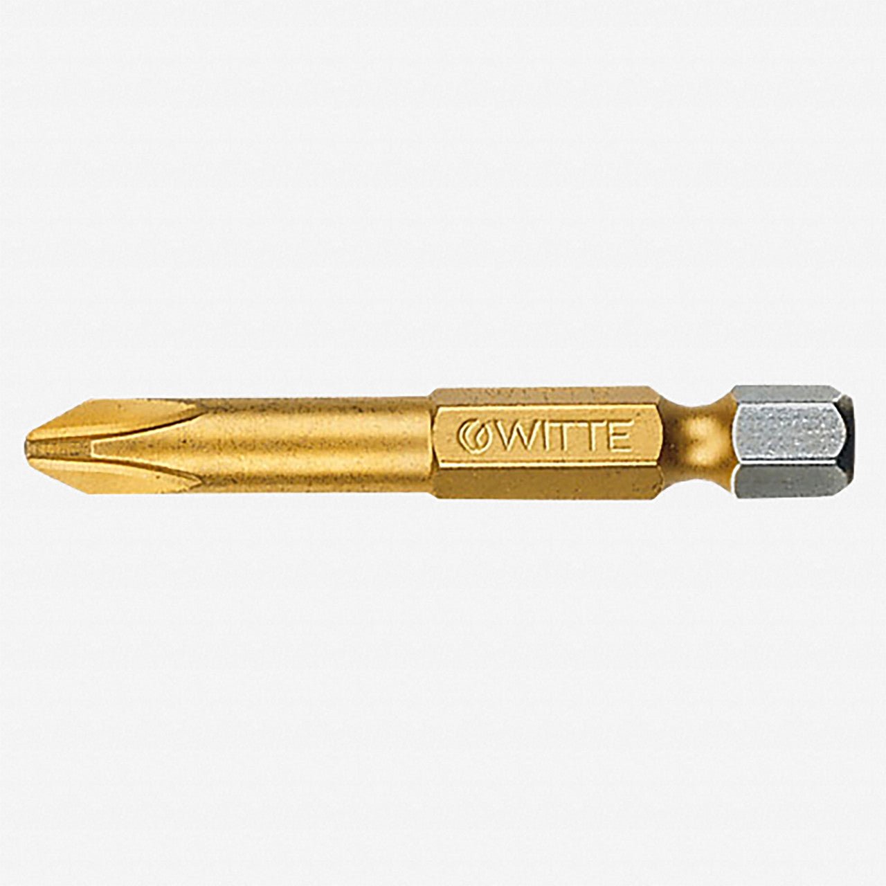 Witte Maxx Titanium - Nitride Phillips Bit, 1 x 50mm - WT27551 - KC Tool