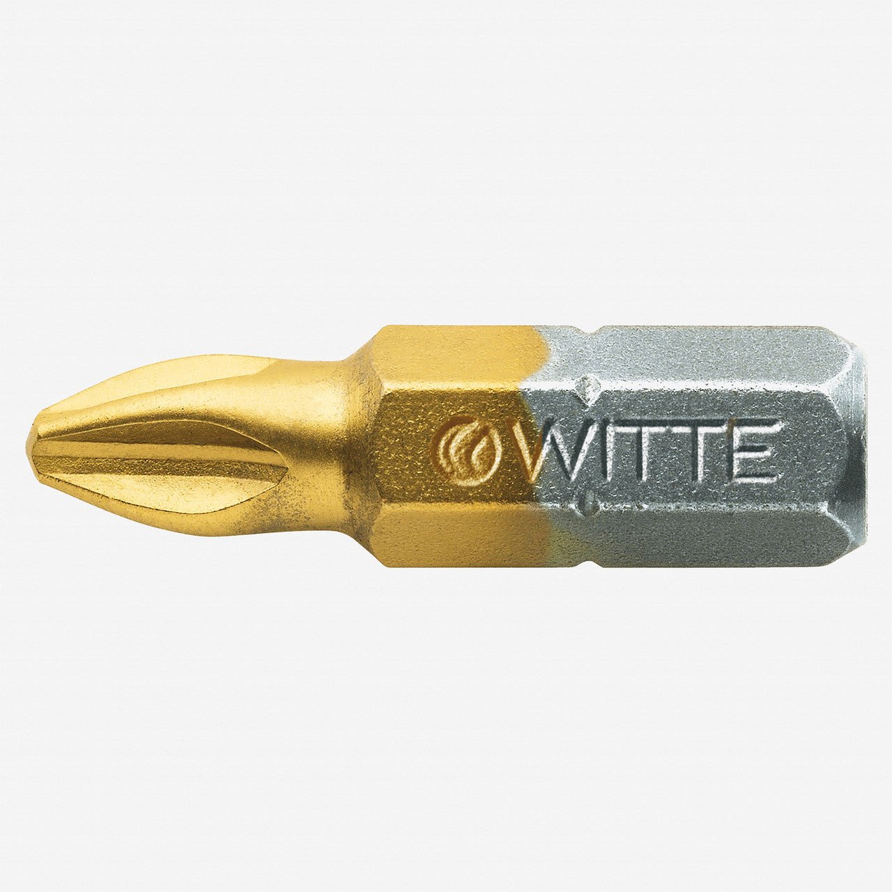Witte Maxx Titanium - Nitride Phillips Bit, 3 x 25mm - WT27322 - KC Tool