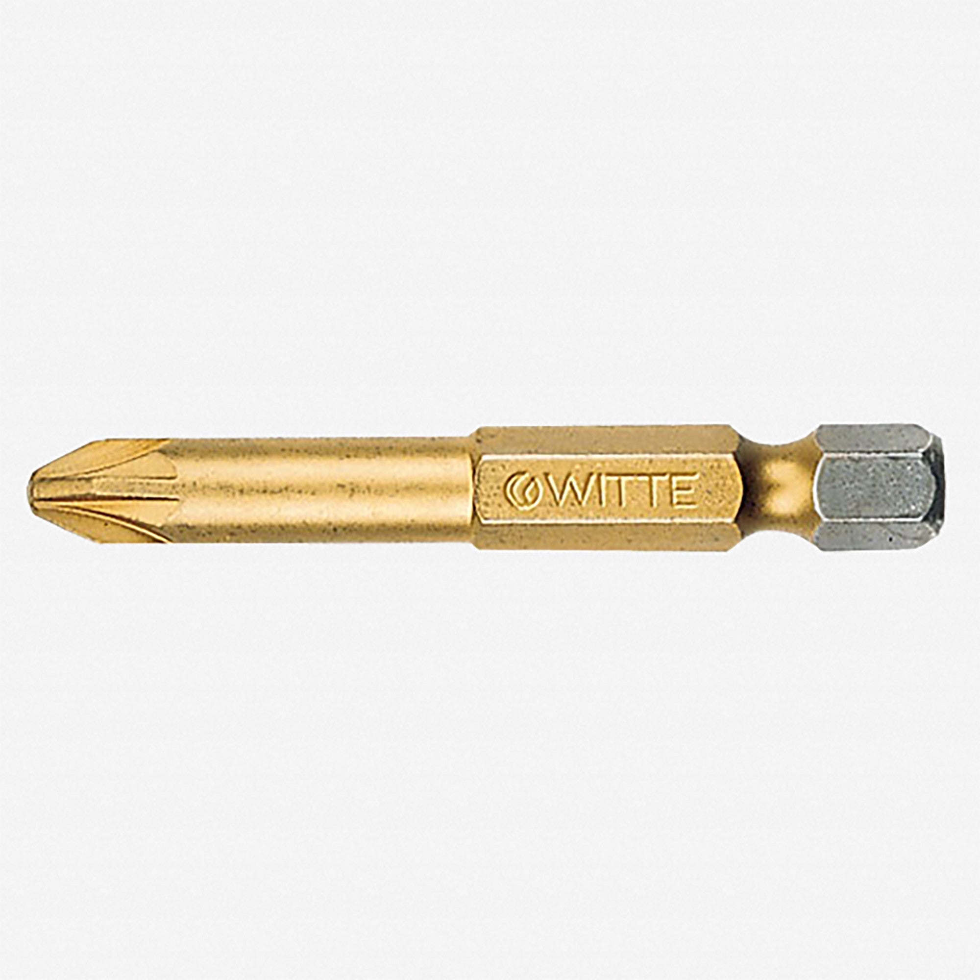 Witte Maxx Titanium-Nitride Pozidriv Bit, 2 x 50mm - WT27542 - KC Tool