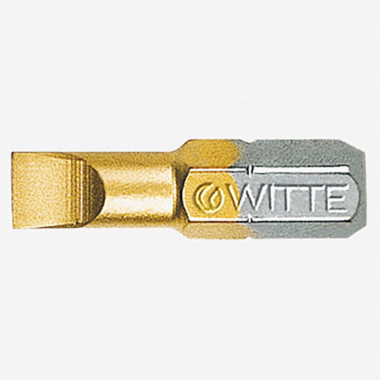 Witte Maxx Titanium - Nitride Slotted Bit, 0.6 x 4.5 x 25mm - WT26431 - KC Tool
