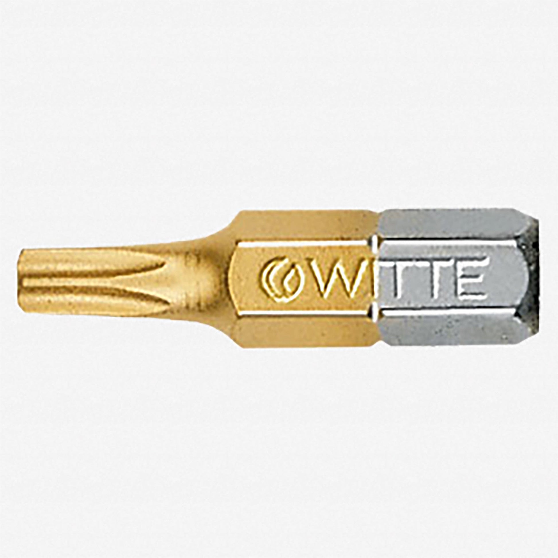 Witte Maxx Titanium-Nitride TORX® Bit, T15 x 25mm - WT29514 - KC Tool