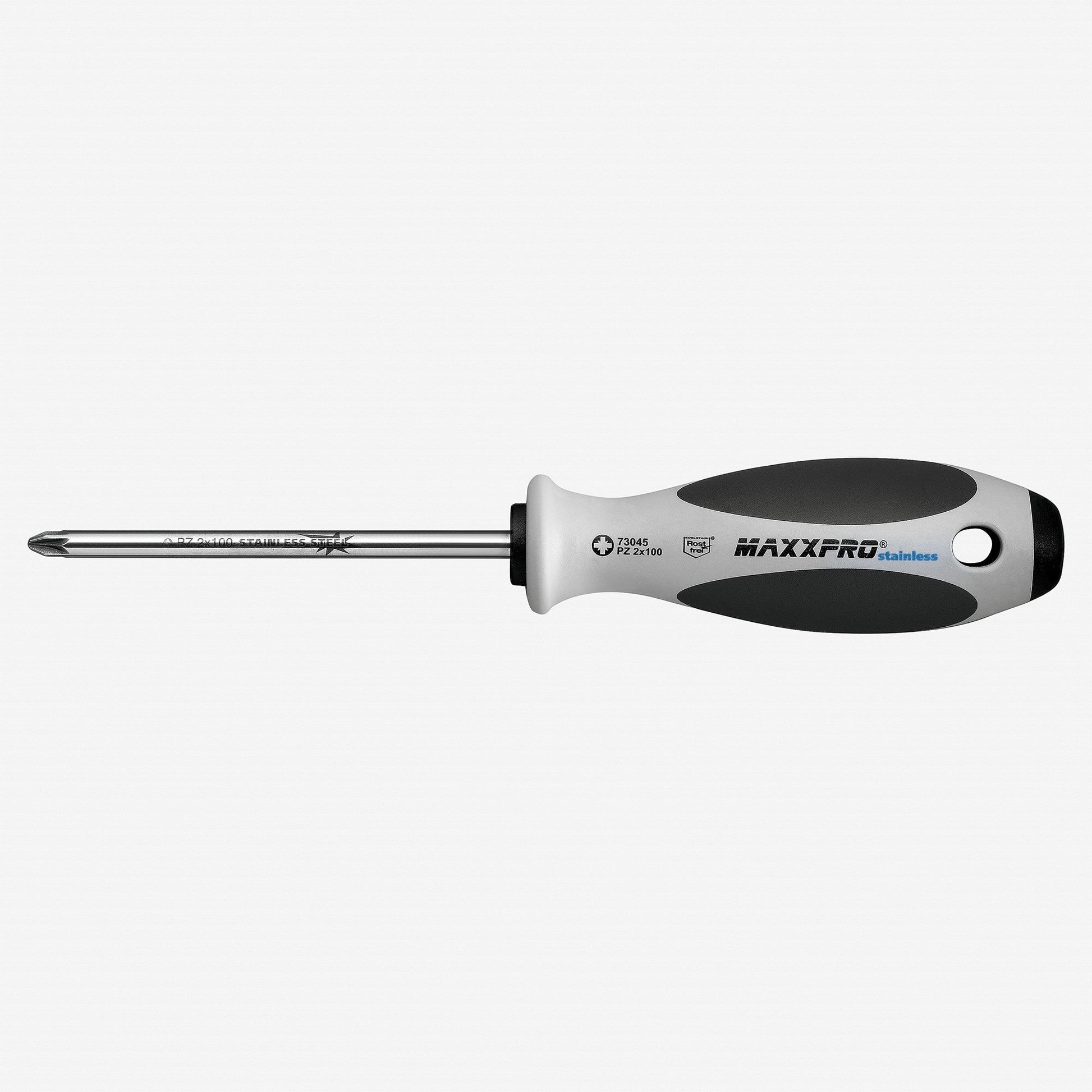 Witte MaxxPro Stainless Pozidriv Screwdriver, 1 x 80mm - WT73042 - KC Tool