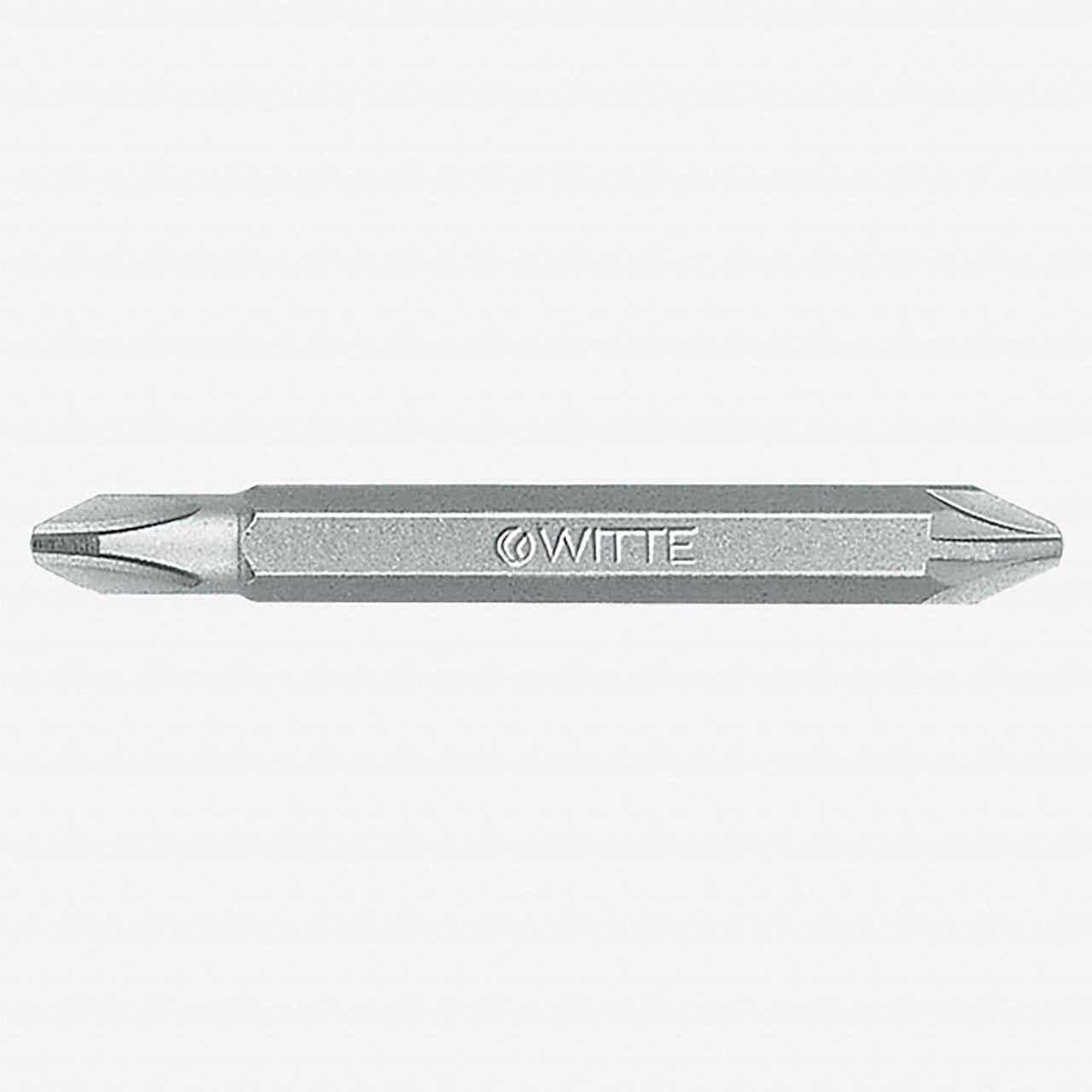 Witte Pro Double - ended Phillips/Pozidriv Bit, 2 + 2 x 60mm - WT29011 - KC Tool