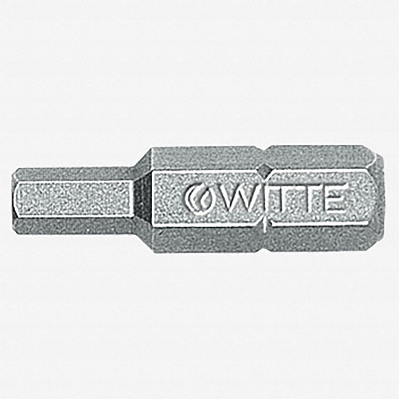 Witte Pro Hex Bit, 8.0 x 25mm - WT27087 - KC Tool