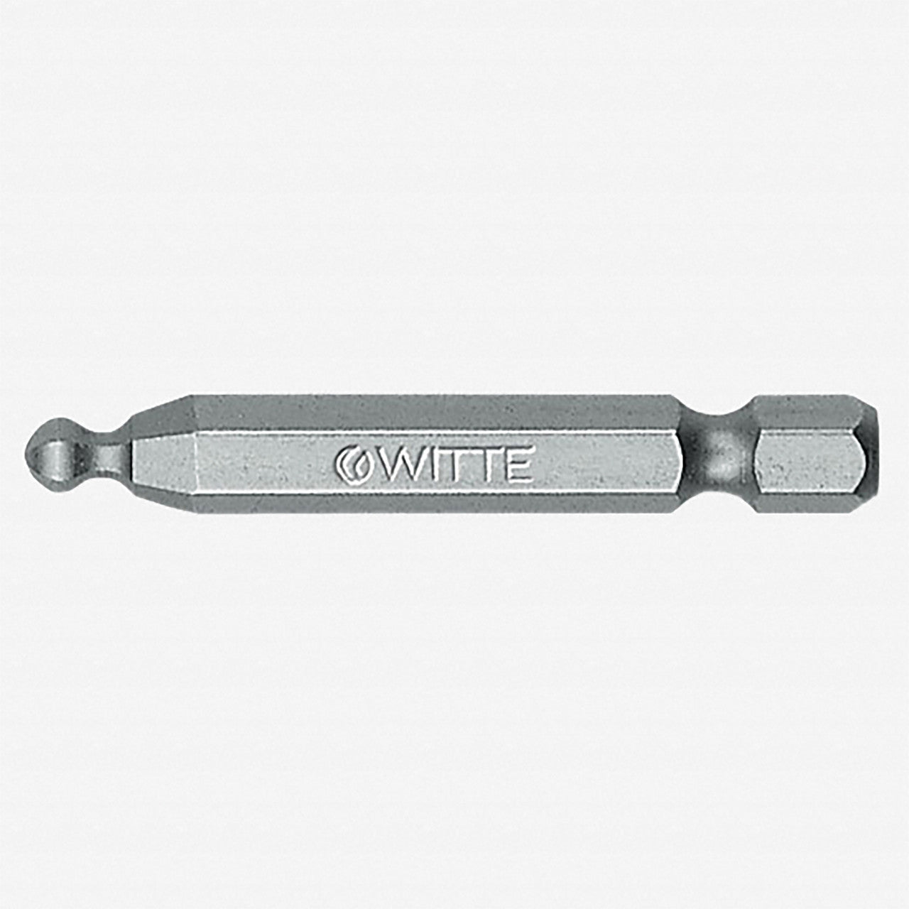 Witte Pro Hex Bit with Ball End, 5.0 x 50mm - WT27185 - KC Tool