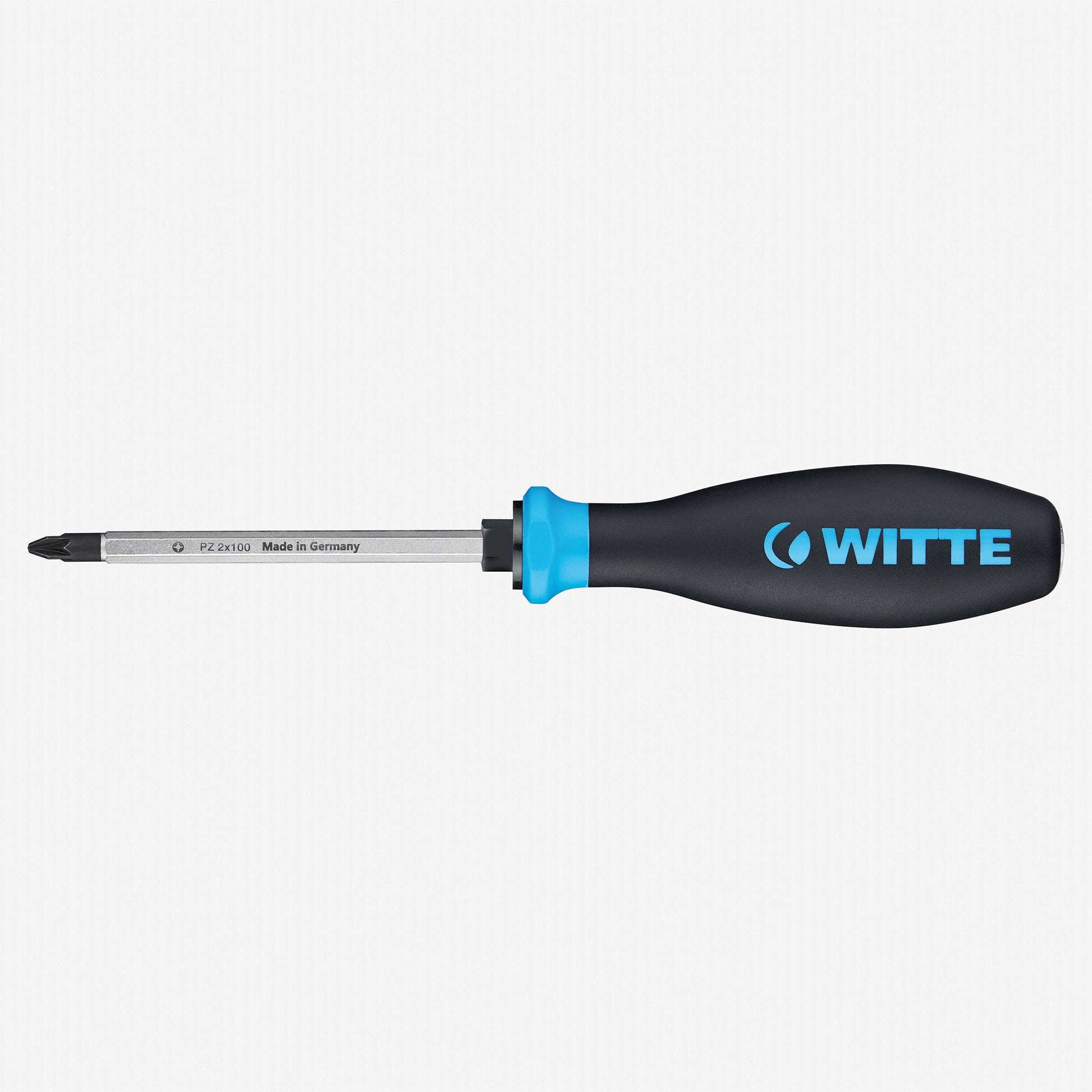 Witte Pro Impact Pozidriv Screwdriver with Hex Blade, 1 x 85mm - WT84001 - KC Tool