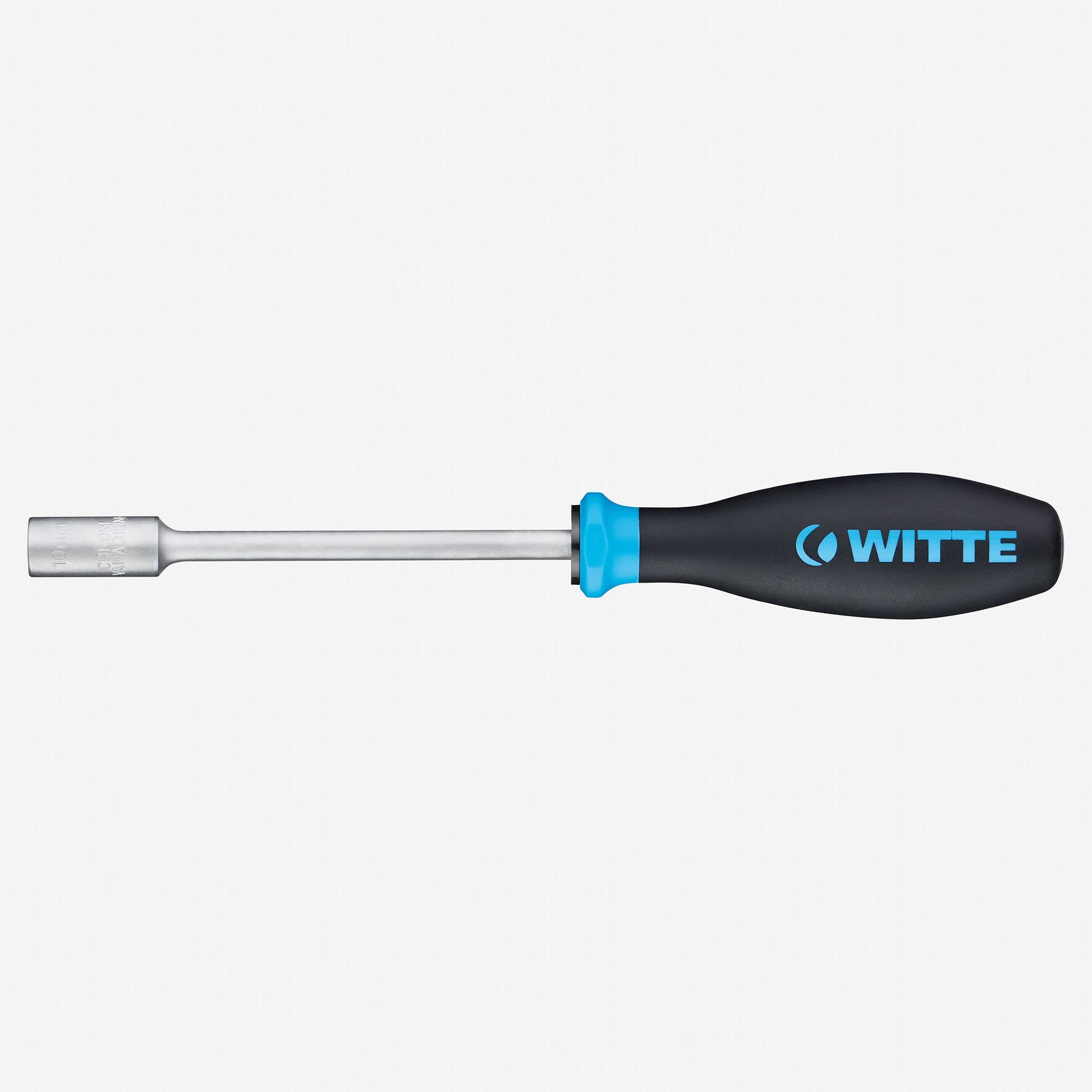 Witte Pro Metric Nutdriver, 4.0 x 125mm - WT98702 - KC Tool