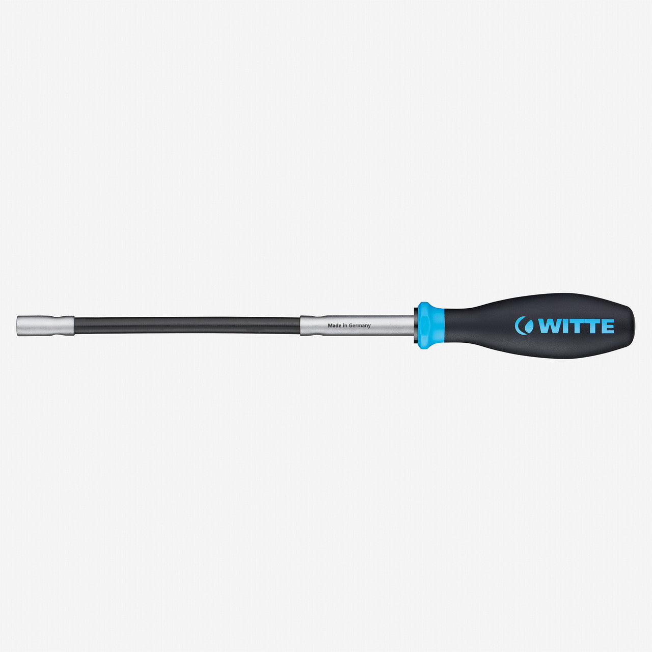 Witte Pro Metric Nutdriver with Flex Shaft, 8.0 x 210mm - WT98805 - KC Tool