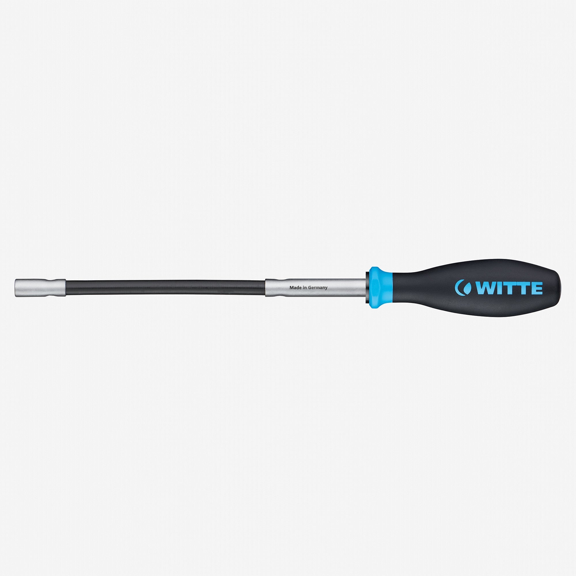Witte Pro Nutdriver with Flex Shaft, 1/4" x 210mm - WT98807 - KC Tool