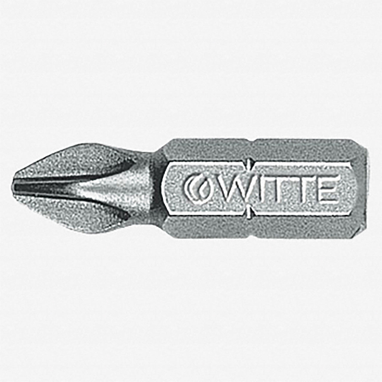 Witte Pro Phillips Bit, 0 x 25mm - WT27018 - KC Tool