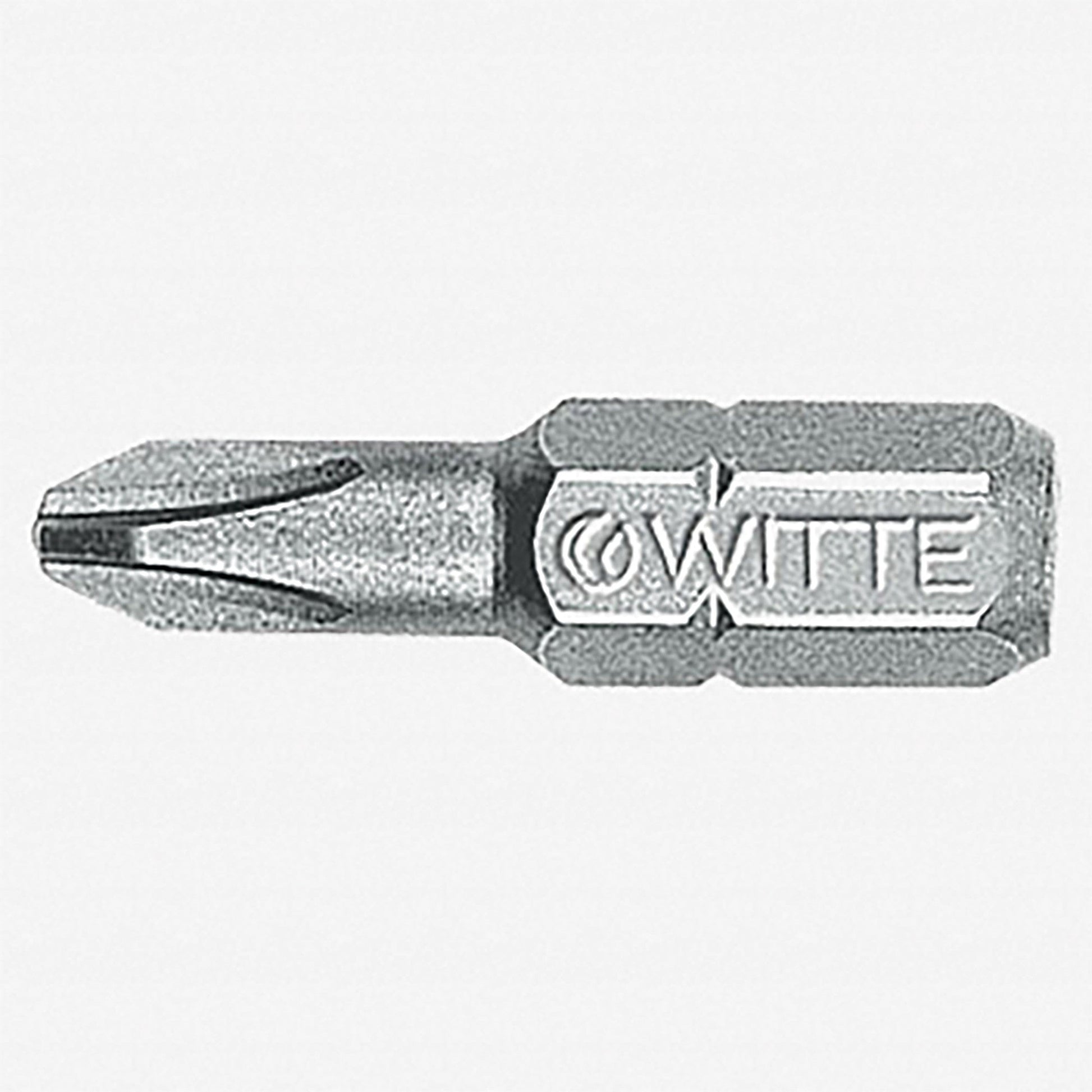 Witte Pro Phillips Bit with Truncated Tip, 2 x 25mm - WT27036 - KC Tool