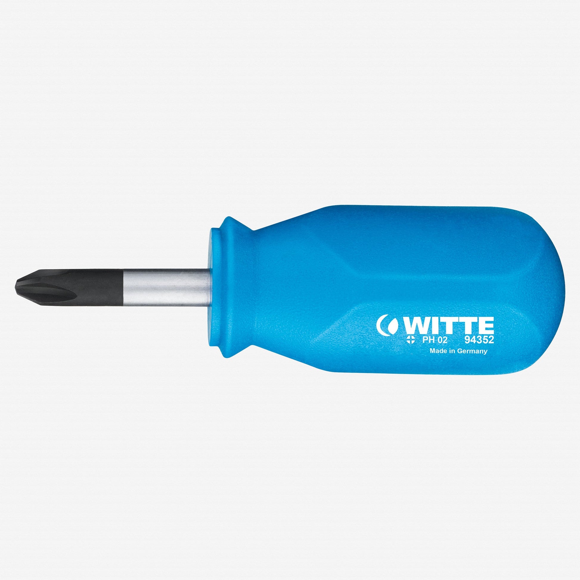 Witte Pro Phillips Stubby Screwdriver, 2 x 25mm - WT94352 - KC Tool
