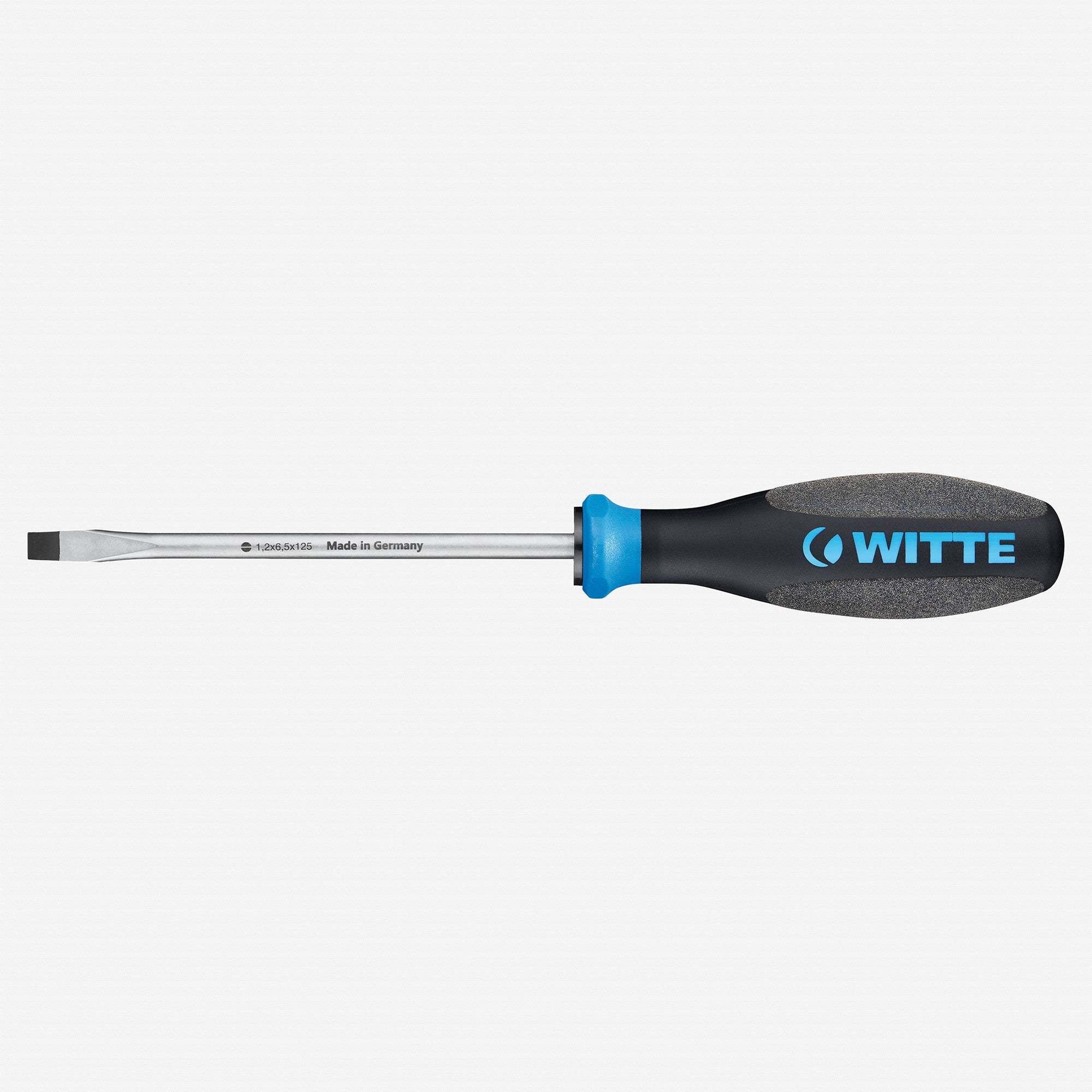 Witte Pro Plus Keystone Slotted Screwdriver, 6.5 x 125mm - WT87307 - KC Tool
