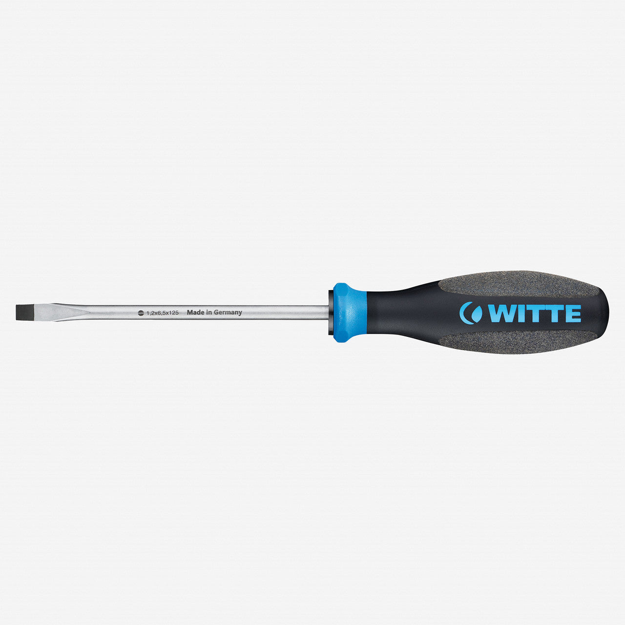 Witte Pro Plus Keystone Slotted Screwdriver, 6.5 x 125mm - WT87307 - KC Tool