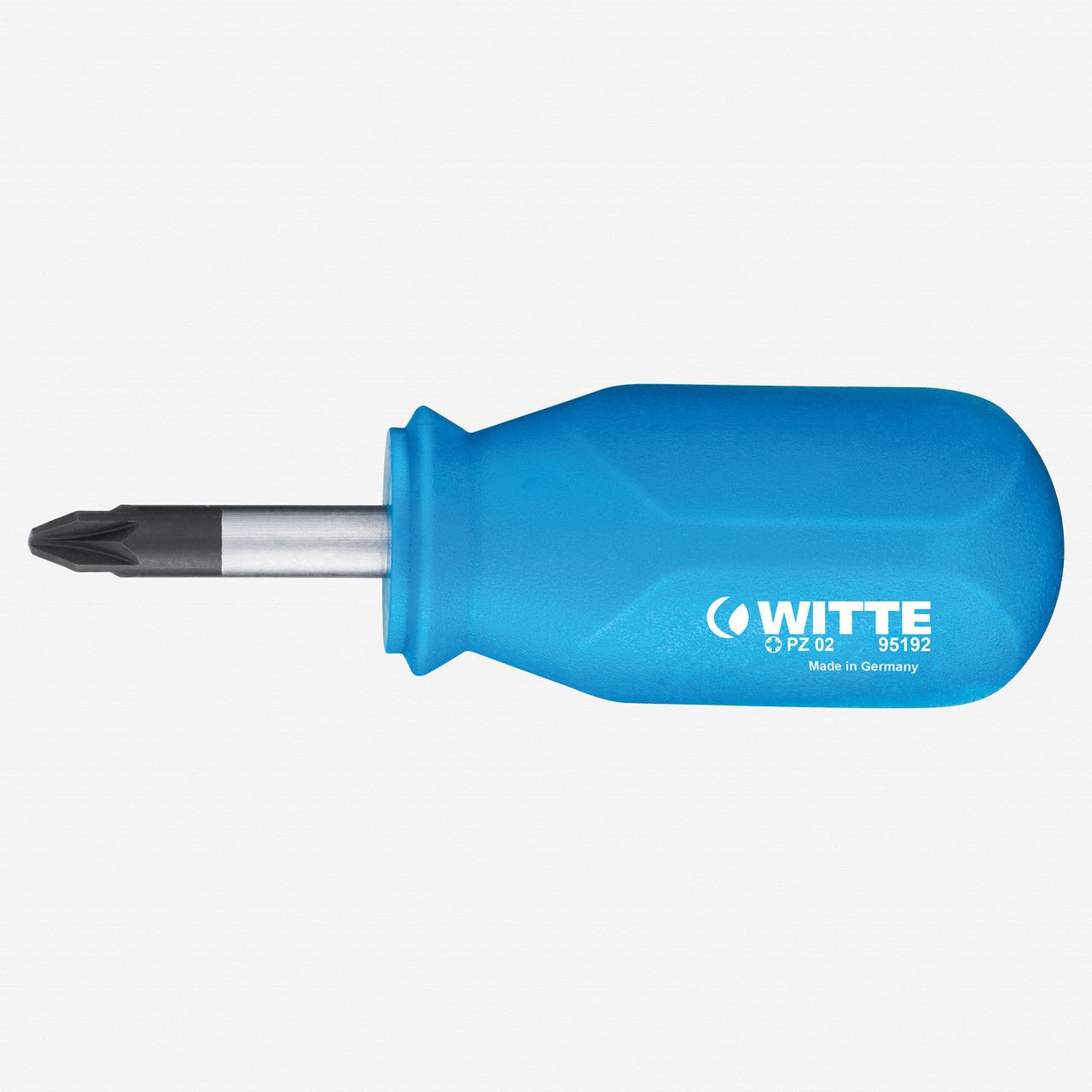 Witte Pro Pozidriv Stubby Screwdriver, 1 x 25mm - WT95191 - KC Tool