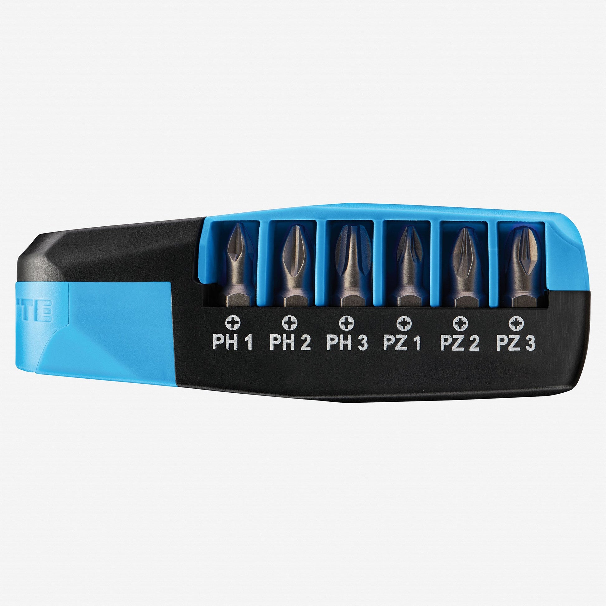 Witte Pro Ratchdrive All-in-one Phillips/Pozidriv Bit Set, 7 Pieces - WT25101 - KC Tool
