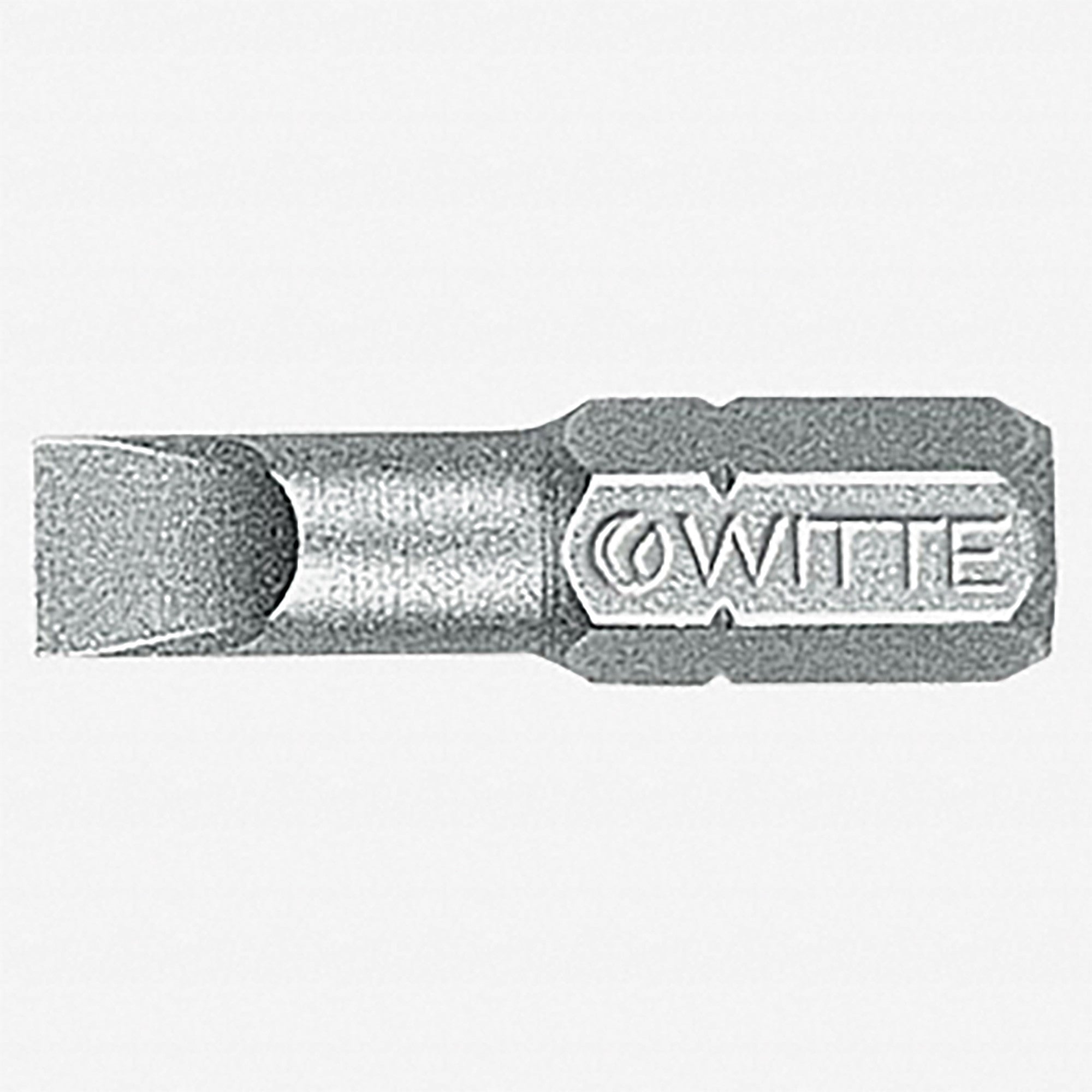 Witte Pro Slotted Bit, 1.6 x 9.0 x 38mm - WT26416 - KC Tool