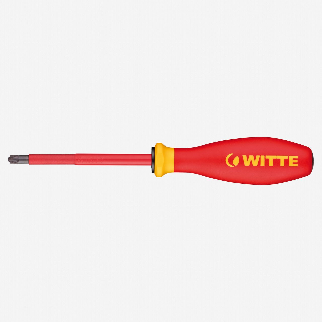 Witte Pro VDE PlusMinus (Pozidriv/Slotted) Screwdriver, 1 x 80mm - WT74091 - KC Tool