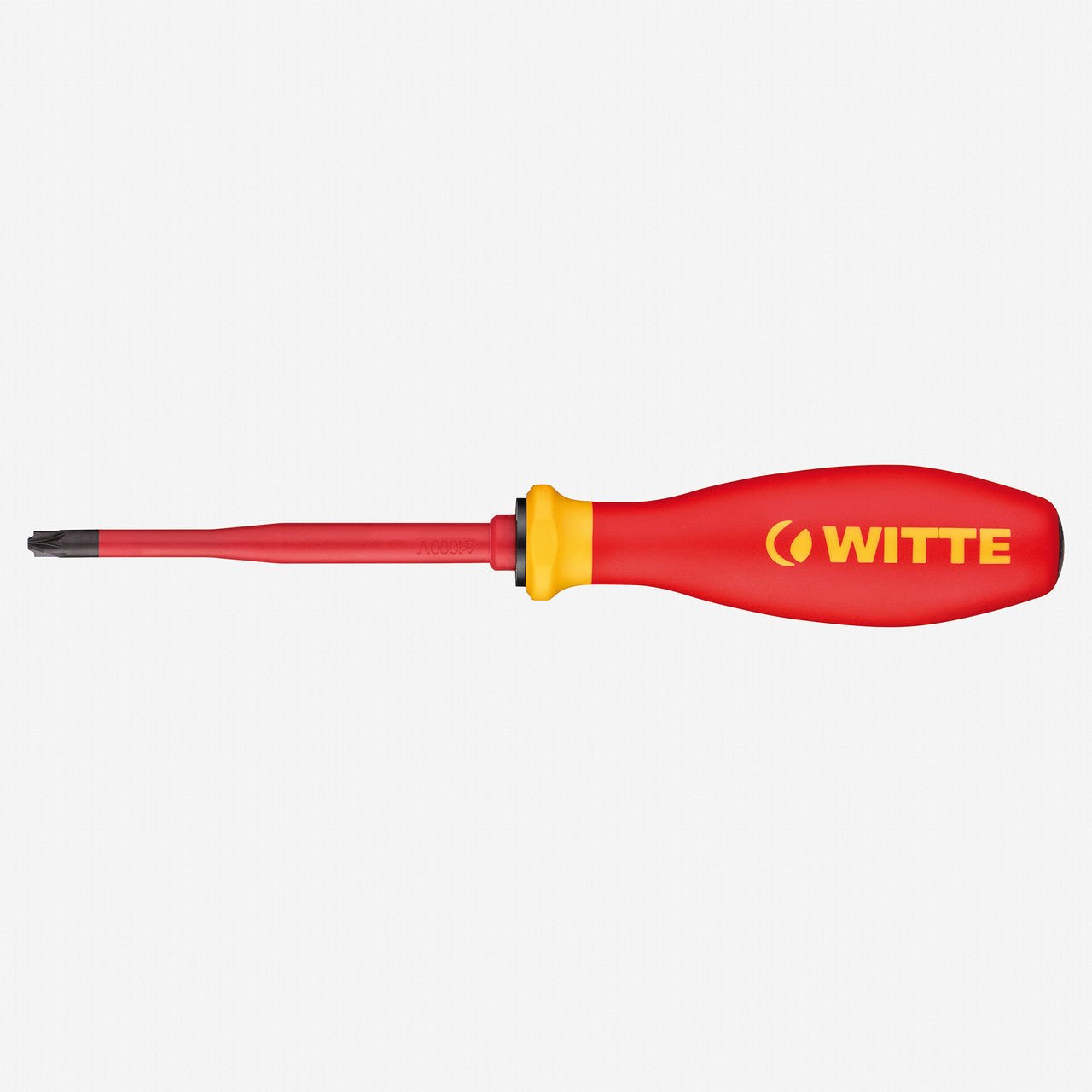 Witte Pro VDE PlusMinus (Pozidriv/Slotted) Slim Screwdriver, 1 x 80mm - WT76035 - KC Tool