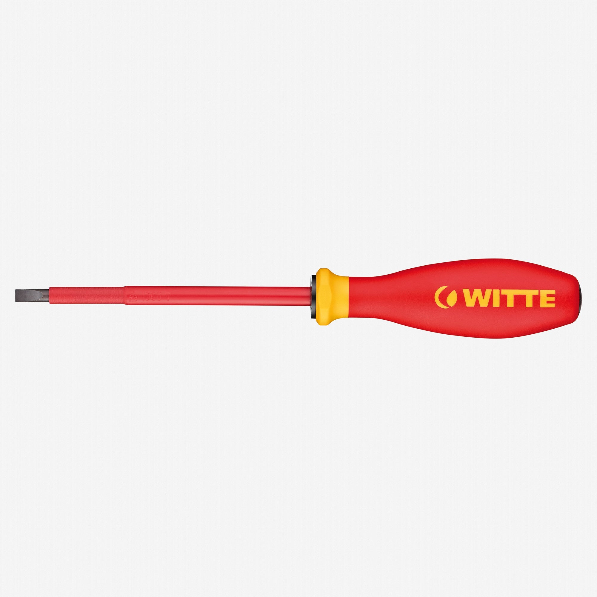 Witte Pro VDE Slotted Screwdriver, 3.5 x 100mm - WT74053 - KC Tool