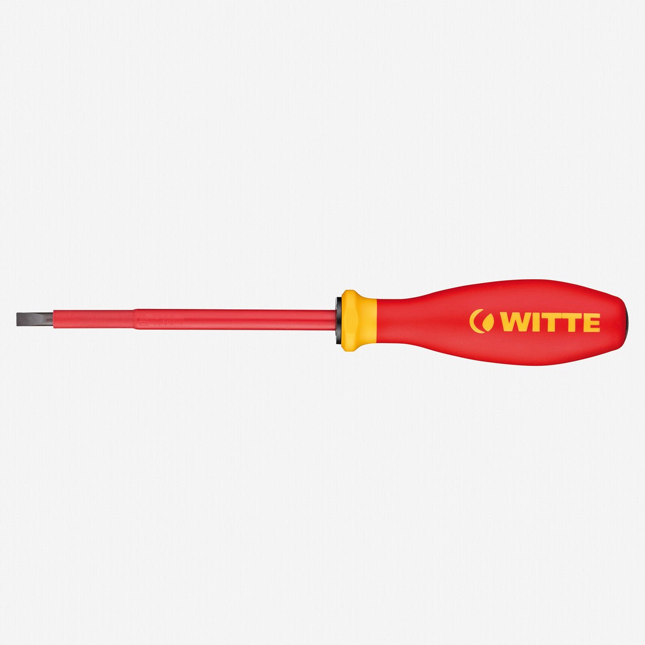 Witte Pro VDE Slotted Screwdriver, 5.5 x 125mm - WT74055 - KC Tool