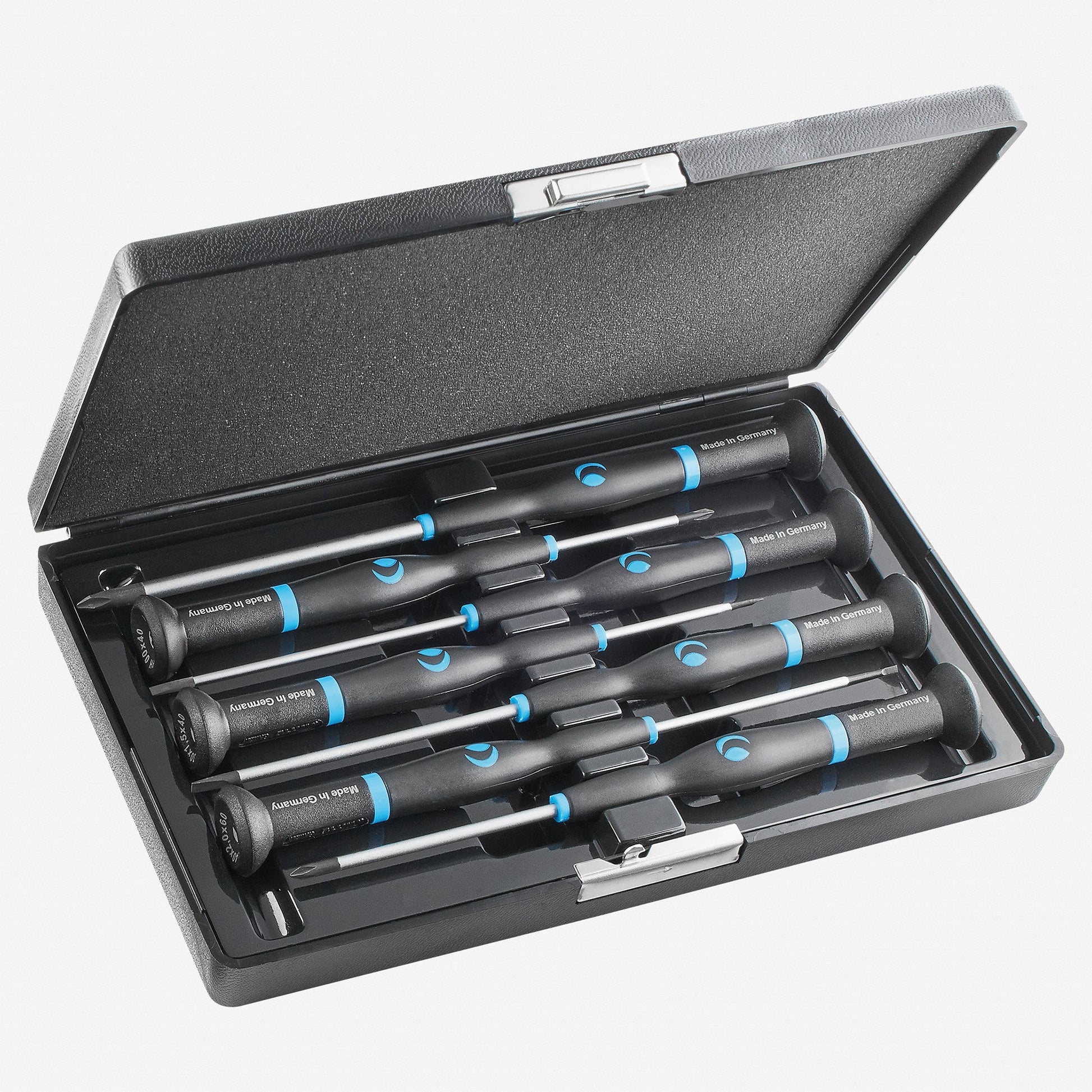 Witte Pro Wittron Slotted and Phillips Screwdriver Set w/ Case, 7 Pieces - WT89322 - KC Tool