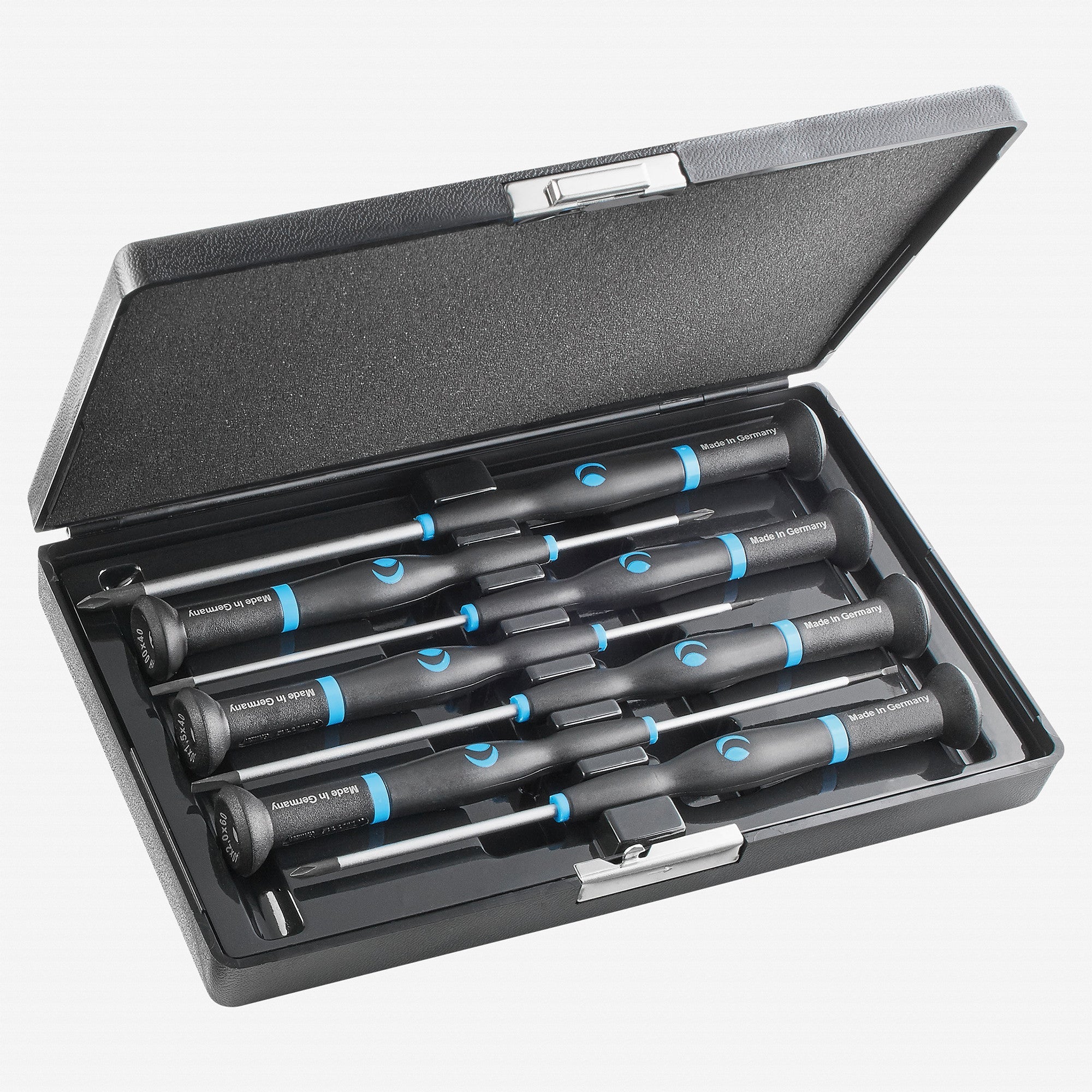 Witte Pro Wittron Slotted and Phillips Screwdriver Set w/ Case, 7 Pieces - WT89322 - KC Tool