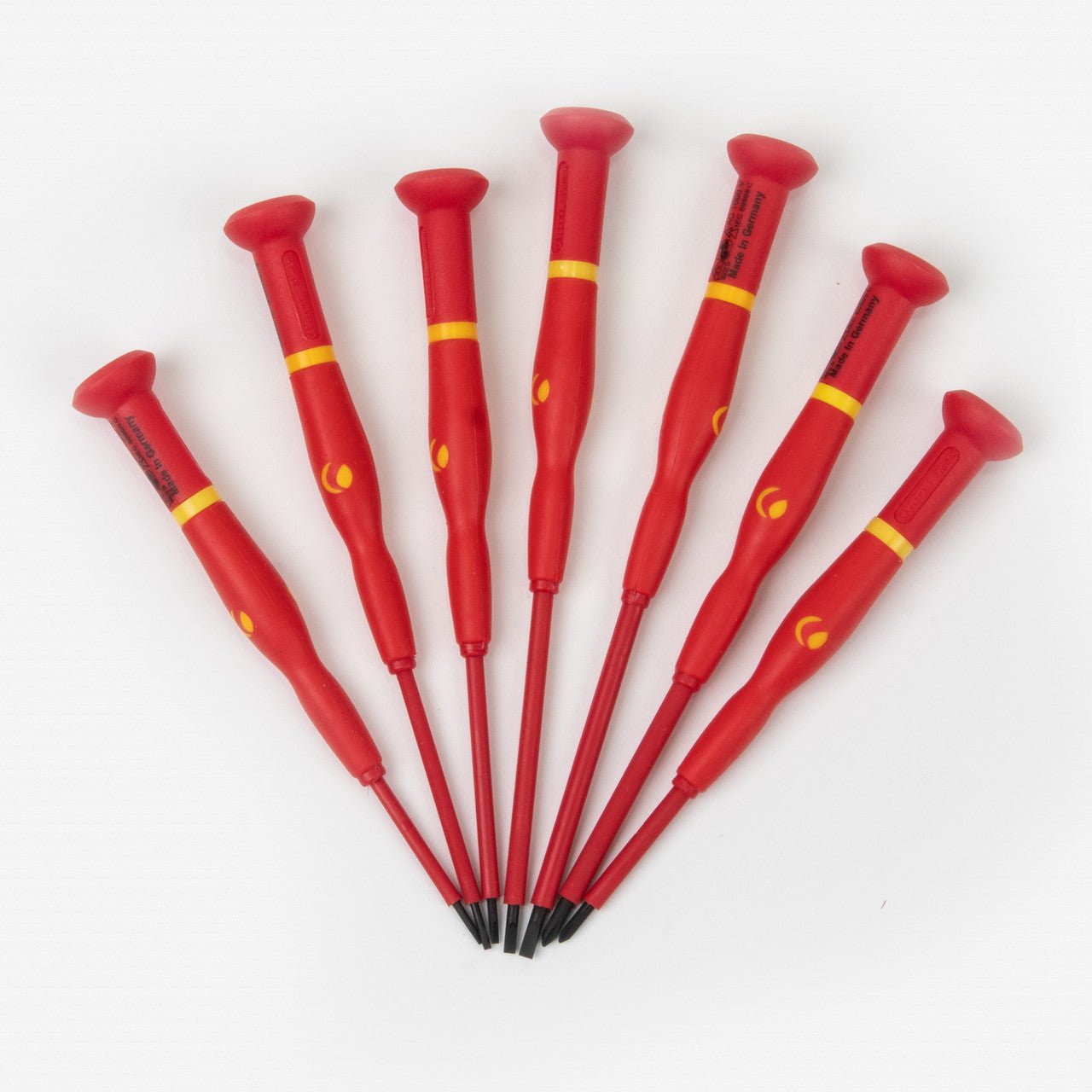 Witte Pro Wittron VDE Slotted and Phillips Screwdriver Set, 7 Pieces - WT89377 - KC Tool